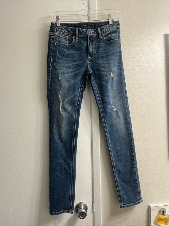 Miss Me Denim - Miss Me Blue Slim Distressed Skinny Jeans